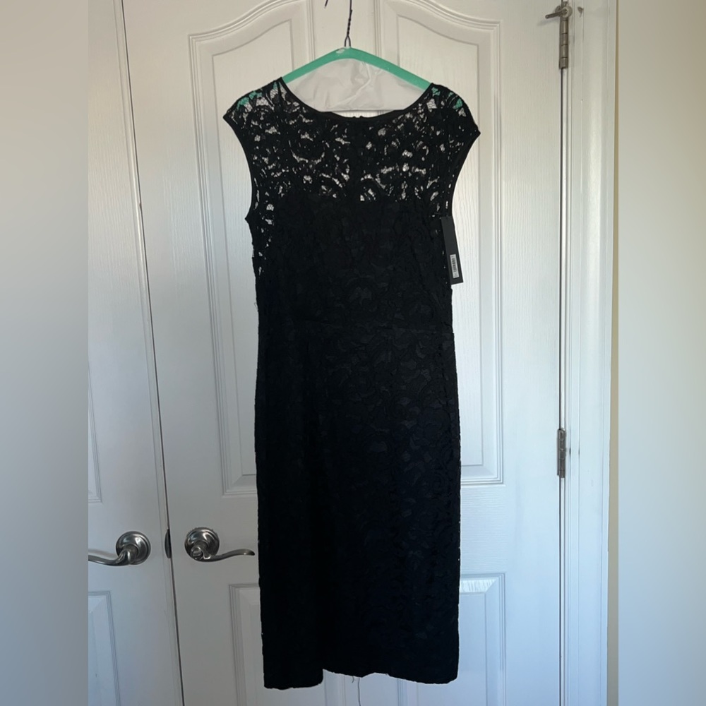 NWT Black lace dress from Banana Republic.